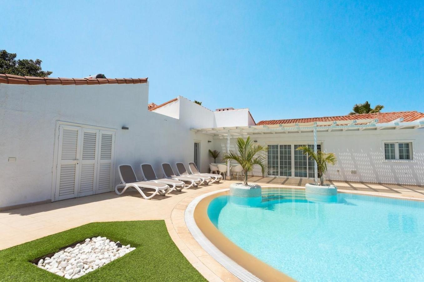 Alamos Park-Stunning Villa In Huge Private Grounds San Miguel de Abona Exterior foto